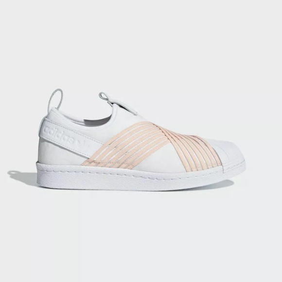 ADIDAS OG D96704 Women's Superstar Slip-on Shoes - Picture 5 of 7